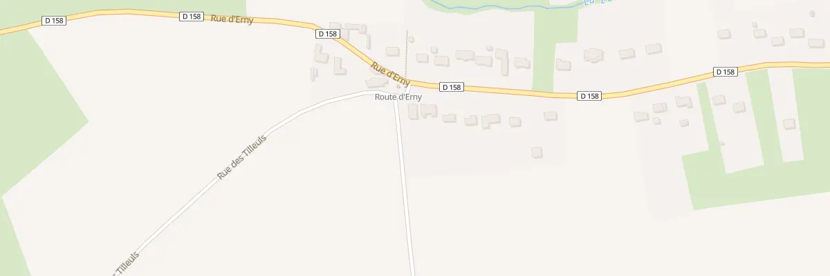 Plan du 41 Rue d’Erny à Enquin-lez-Guinegatte
