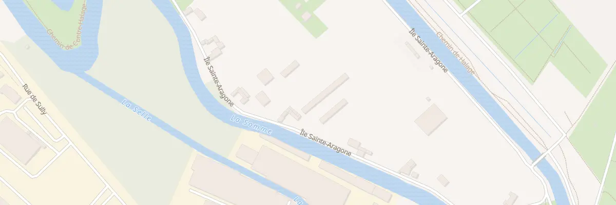 Plan du 6 Ile Sainte Aragone à Amiens