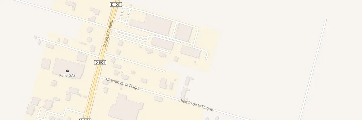 Plan du 48B Rte d’Amiens à Dury
