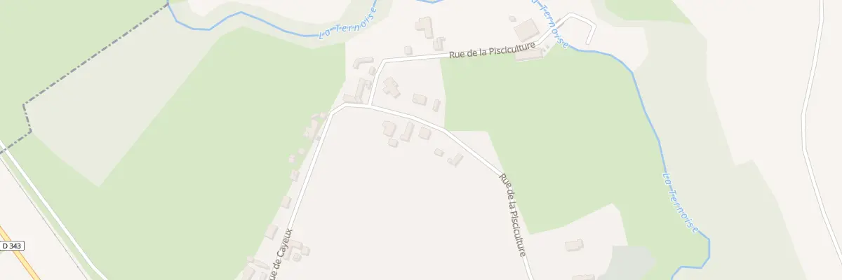 Plan du 33 Rue de la Pisciculture à Monchy-Cayeux