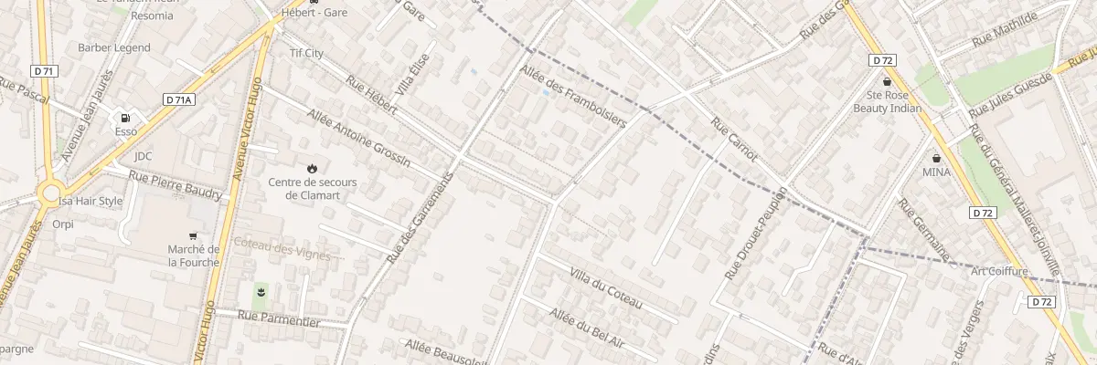 Plan du 67 Rue Hébert à Clamart
