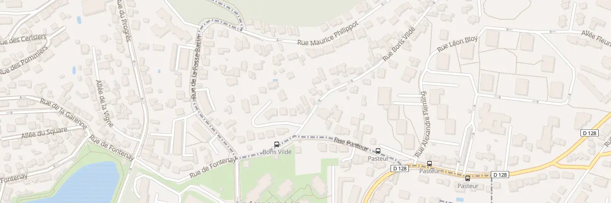 Plan du 110 Rue Boris Vildé à Fontenay-aux-Roses