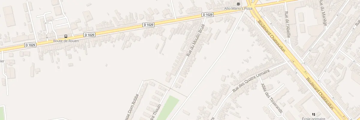 Plan du 46 Rue du Moulin Brûlé à Amiens
