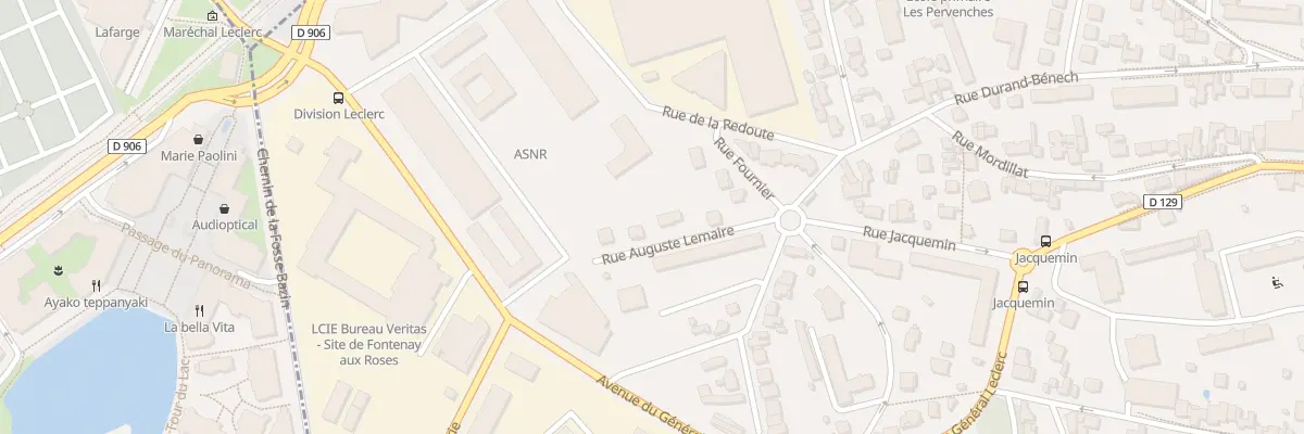 Plan du 4 Rue Auguste Lemaire à Fontenay-aux-Roses