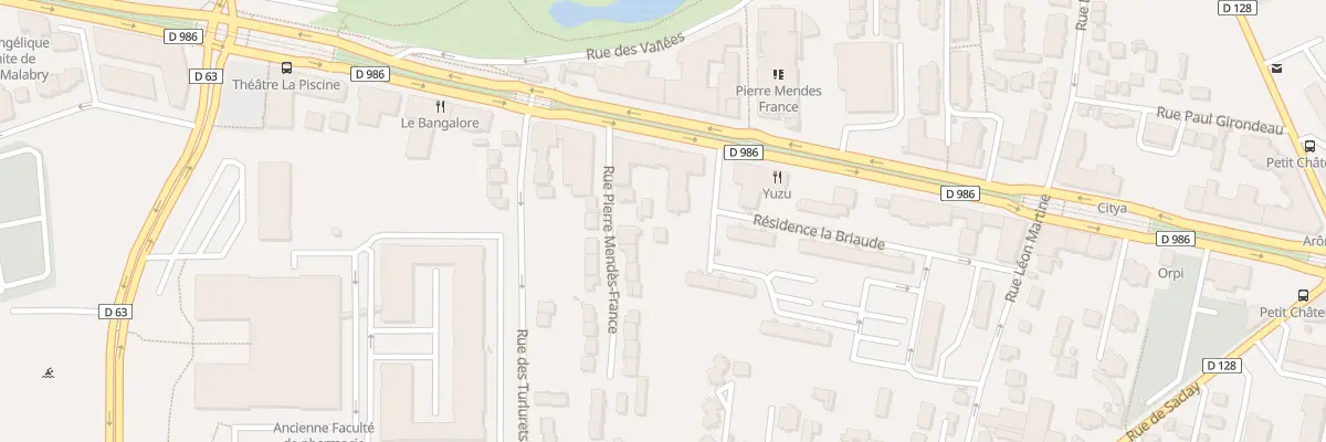 Plan du 177 Av de la Division Leclerc à Châtenay-Malabry