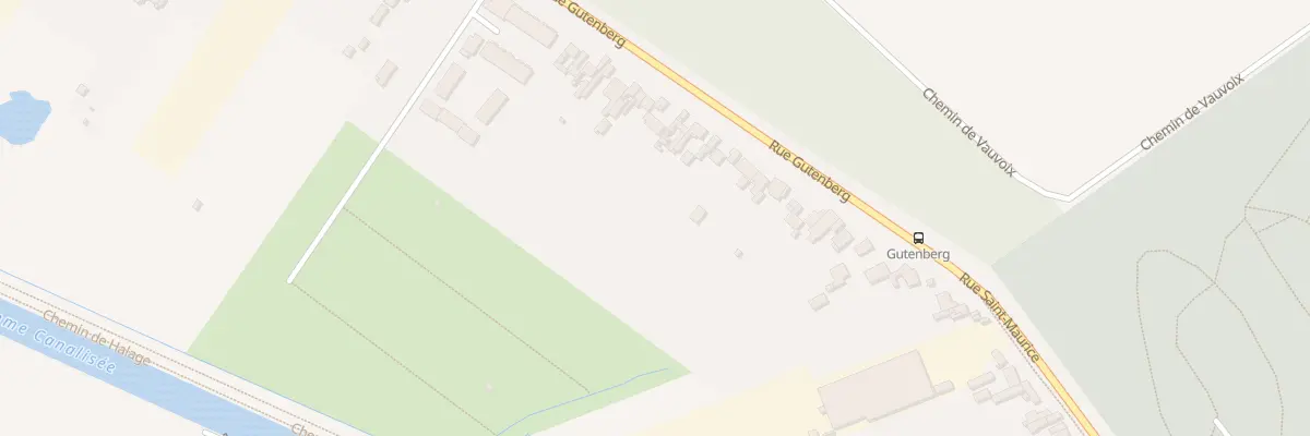 Plan du 33 Rue Gutenberg à Amiens
