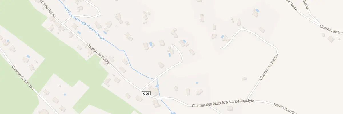 Plan du 33 Che du Foun de Las Nobios à Castres