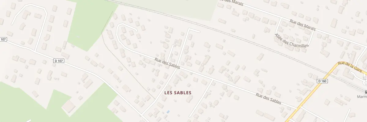 Plan du 36 Rue des Sables à Marmagne