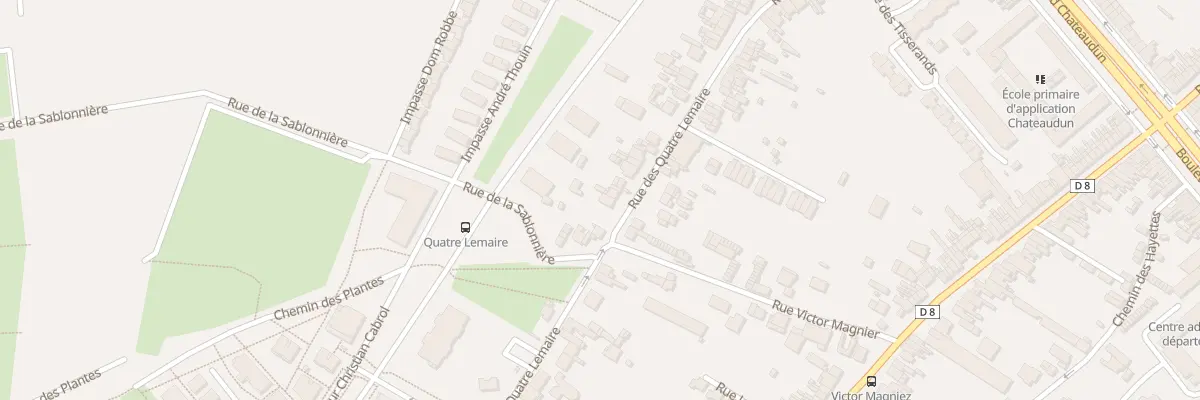 Plan du 126 Rue des Quatre Lemaire à Amiens