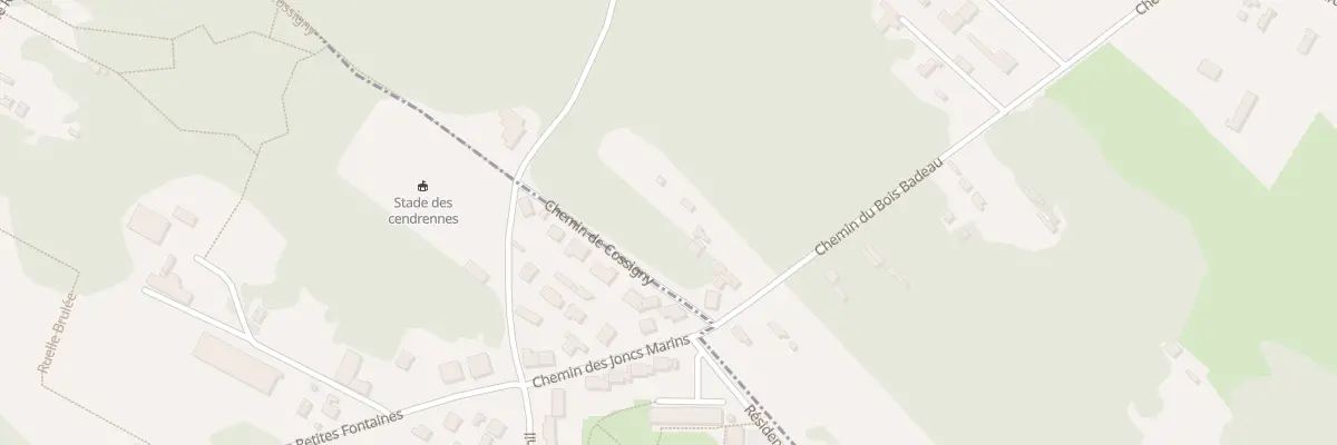 Plan du 92 Che du Bois Badeau à Brétigny-sur-Orge