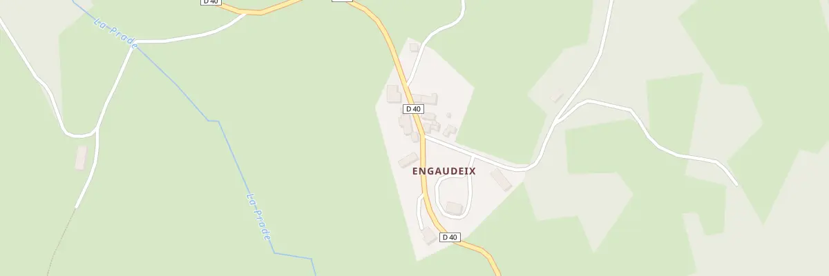Plan du 8 Engaudeix à Néoux