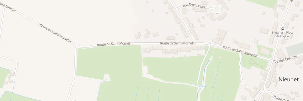 Plan du 31 Rte de St Momelin à Nieurlet