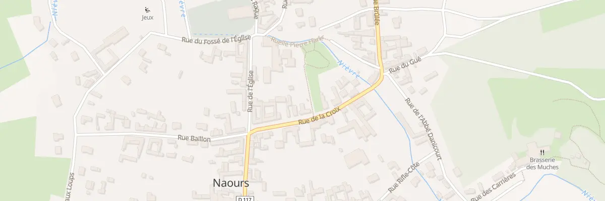Plan du 7 Rue de la Croix à Naours
