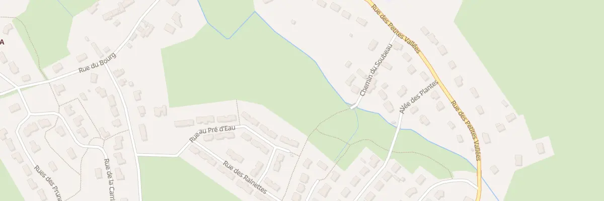 Plan du 5 Rue des Rainettes à Morthomiers