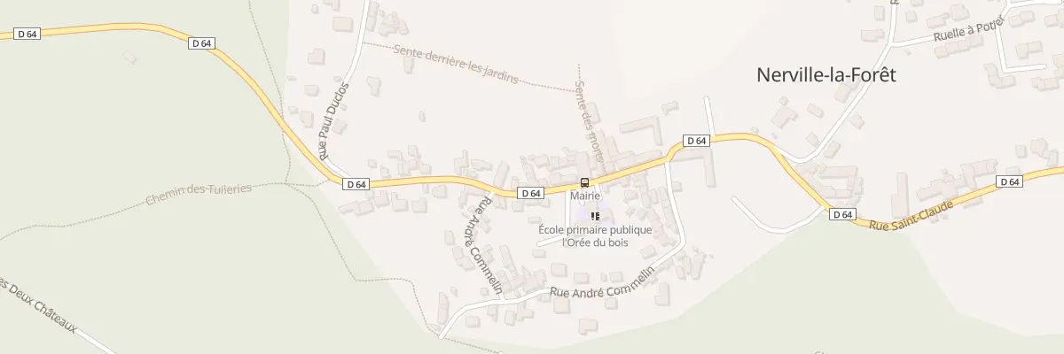 Plan du 29 Rue Saint Claude à Nerville-la-Forêt