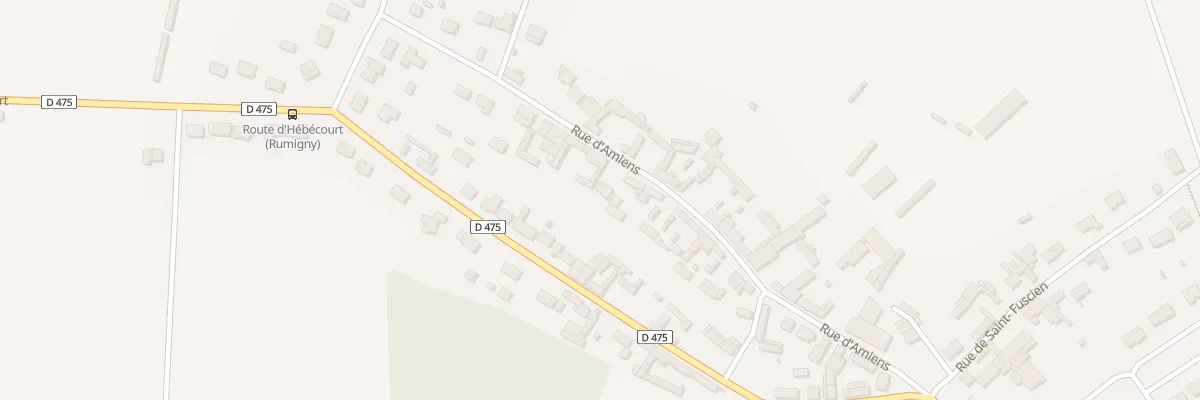 Plan du 23 Rue d’Amiens à Rumigny