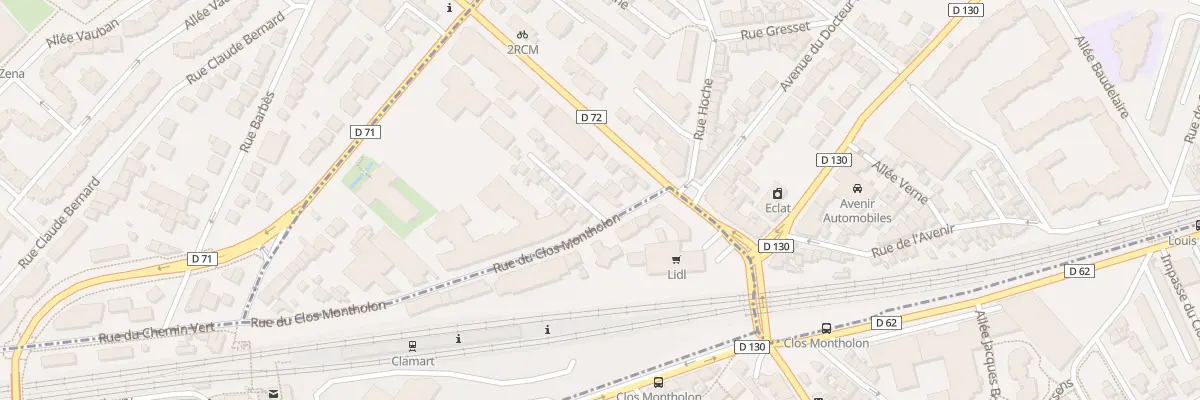 Plan du 10 Rue du Clos Montholon à Vanves