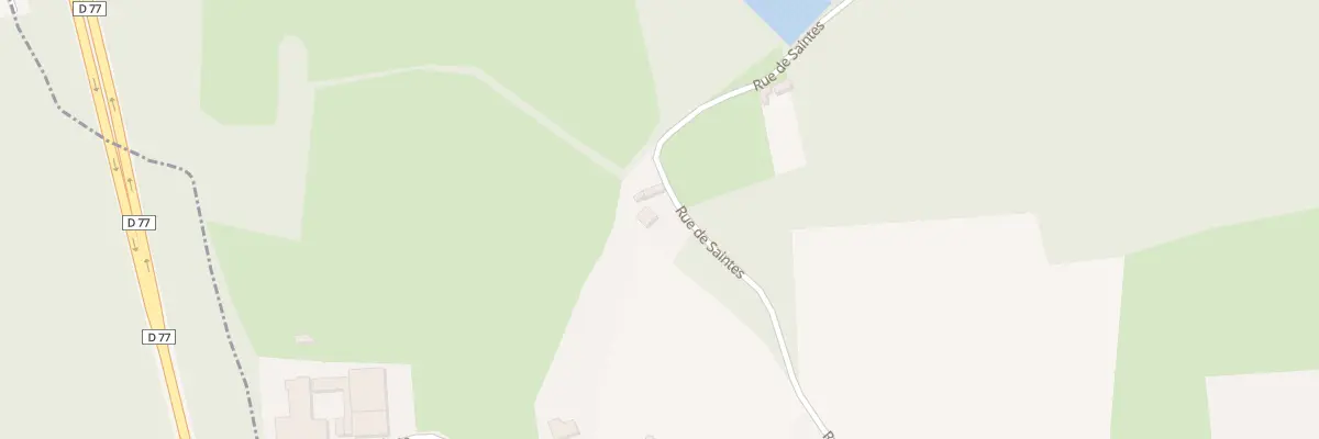 Plan du 781 Rue de Saintes à Heuringhem