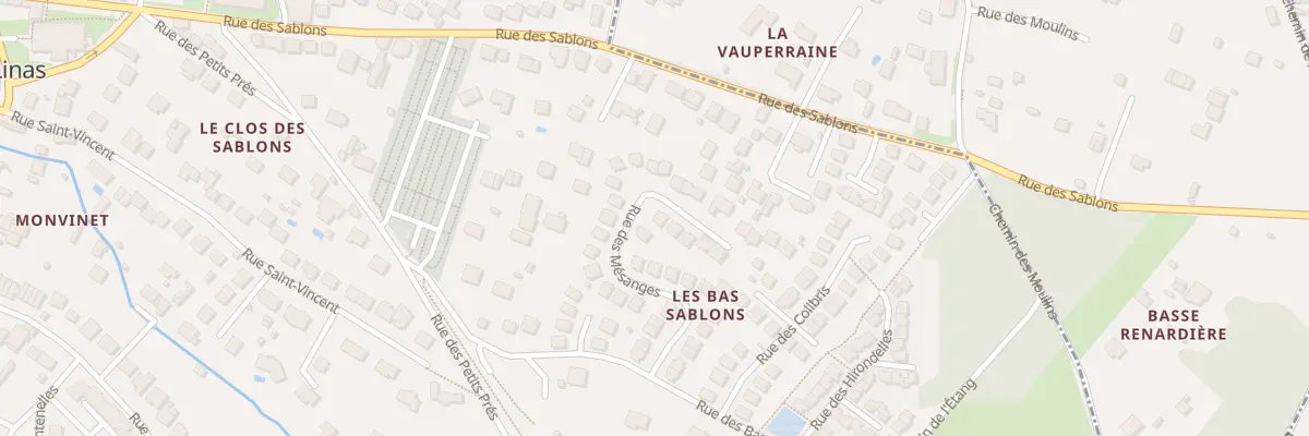 Plan du 28 Rue des Mésanges à Linas