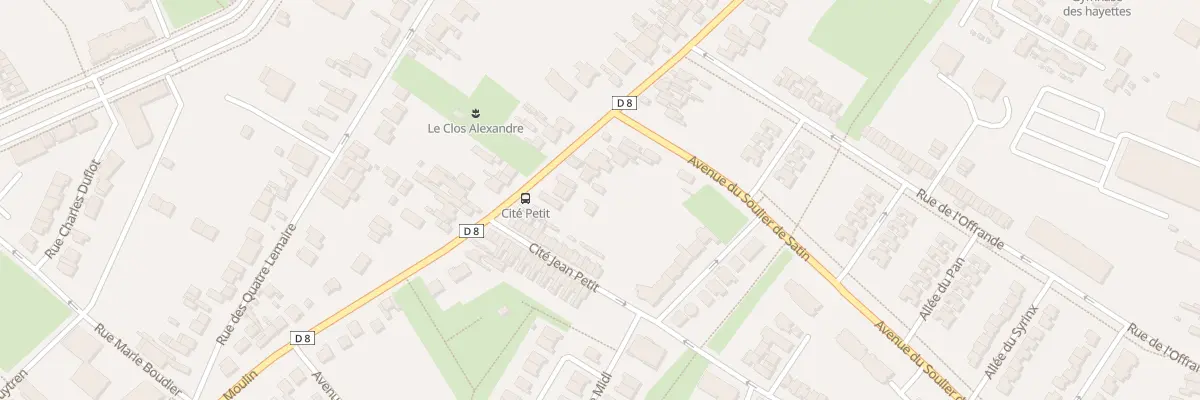 Plan du 149 Rue Jean Moulin à Amiens