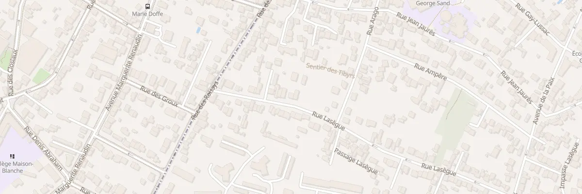 Plan du 134 Rue Lasègue à Châtillon