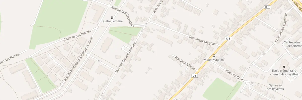 Plan du 155 Rue des Quatre Lemaire à Amiens