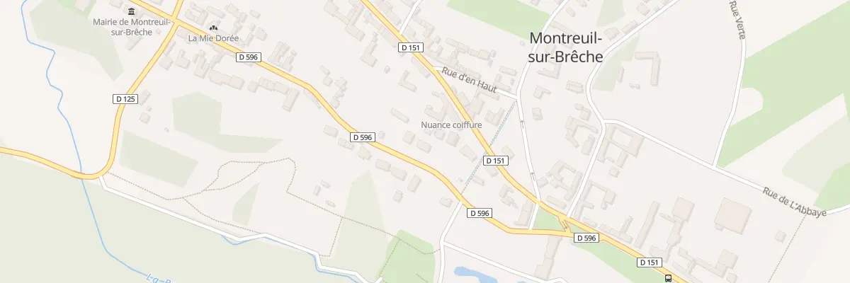 Plan du 230 Rue du Cayen à Montreuil-sur-Brêche