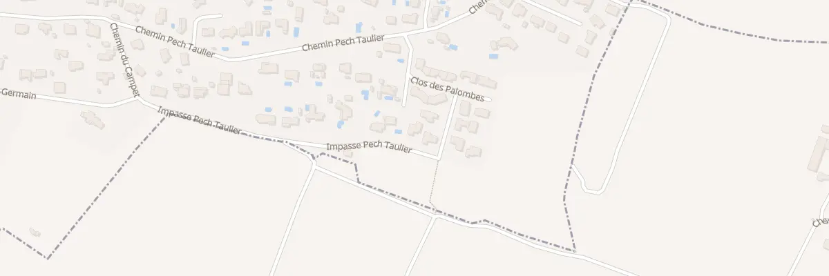 Plan du 12 Lot Le Clos des Palombes à Lavalette