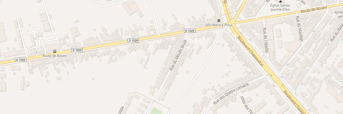 Plan du 26 Rue du Moulin Brûlé à Amiens