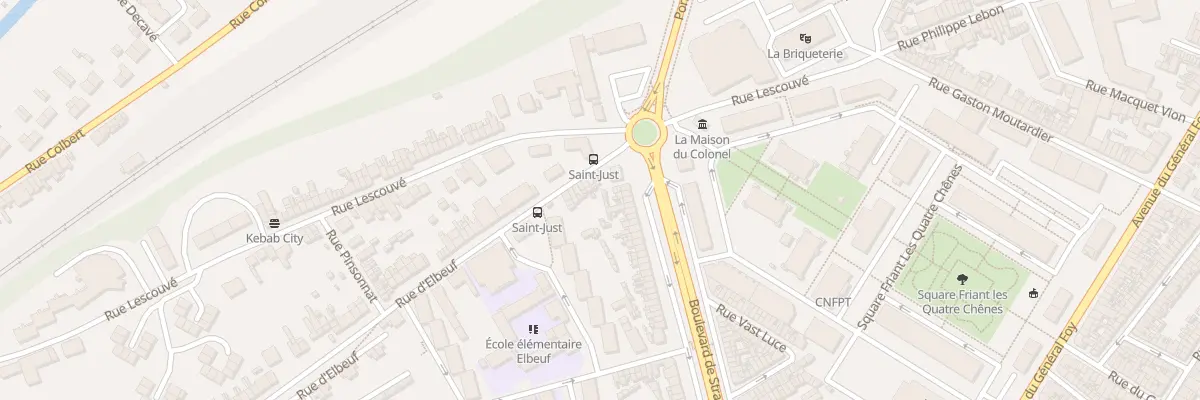 Plan du 11 Rue d’Elbeuf à Amiens