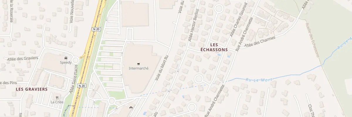 Plan du 4 All Edouard Lalo à Longpont-sur-Orge