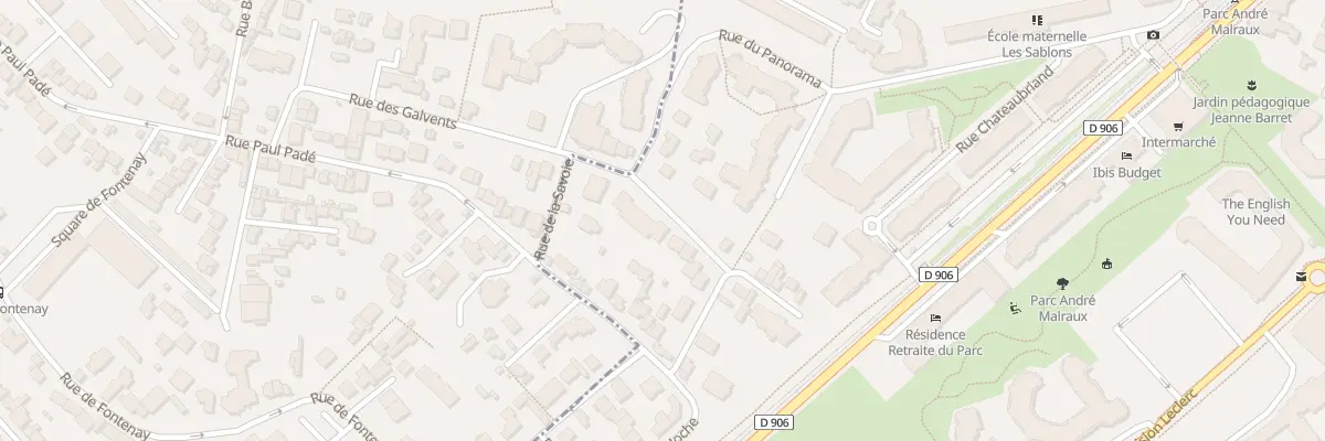 Plan du 9 Vc Pt Sent de la Savoie à Châtillon