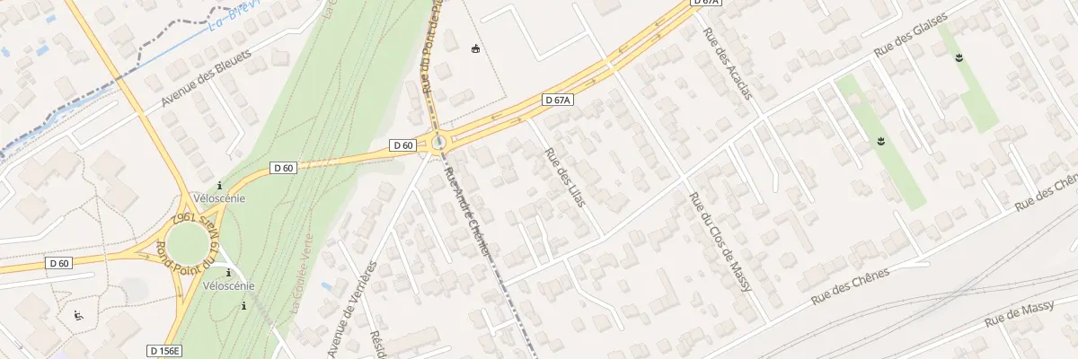 Plan du 8 Rue des Lilas à Antony