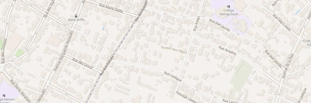 Plan du 134B Rue Lasègue à Châtillon