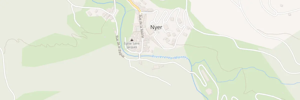 Plan du 5 Rue du Mantet à Nyer
