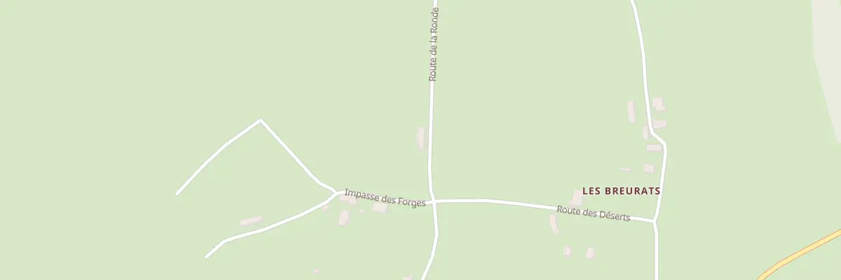 Plan du 48 La Croix des Landes à Saint-Pierre-les-Bois