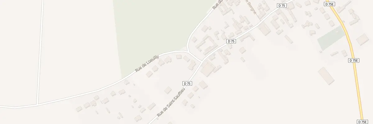 Plan du 34 Rue du Château à Rumigny