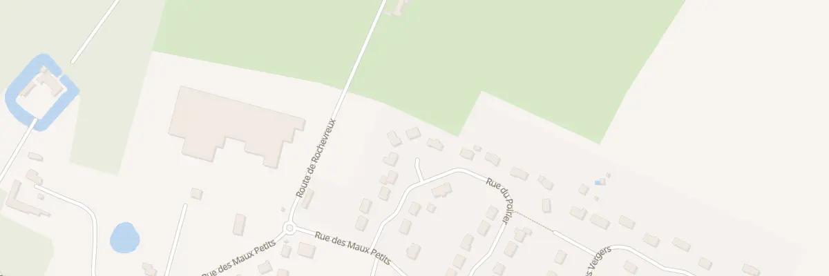 Plan du 13 Rue du Poirier à Saint-Martin-d’Abbat