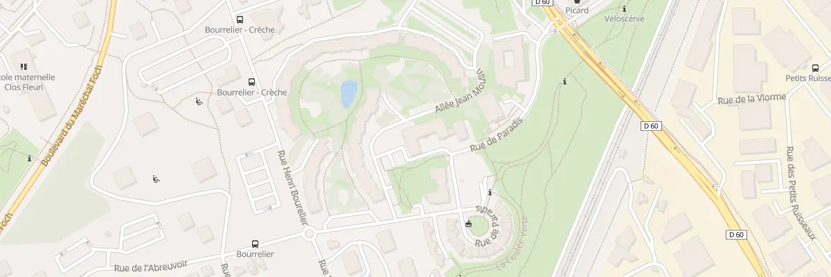 Plan du 9 Rue de Paradis à Verrières-le-Buisson