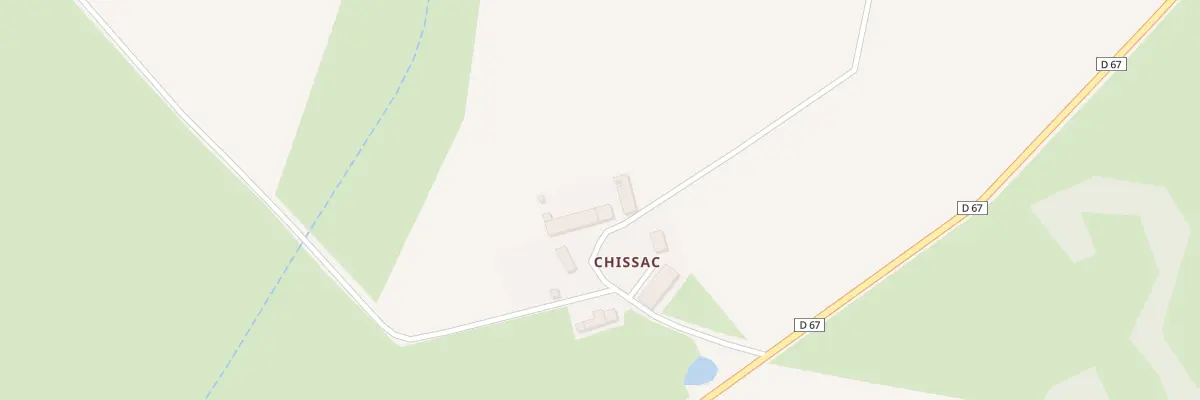 Plan du 5106 Chissac à Leyrat