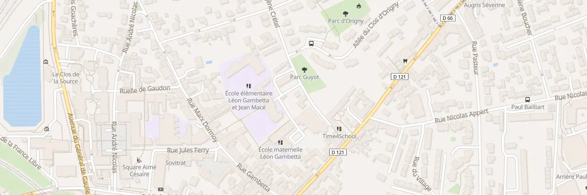 Plan du 11 Rue Eugène Crétel à Massy