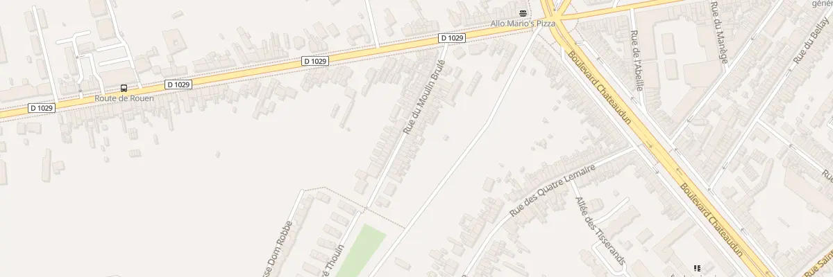 Plan du 31 Rue du Moulin Brûlé à Amiens