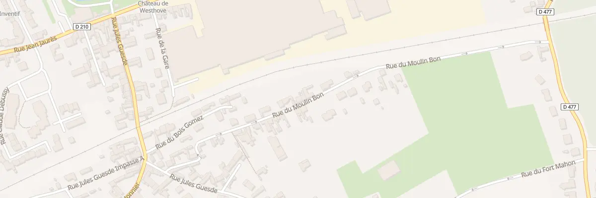 Plan du 27 Rue du Moulin Bon à Blendecques