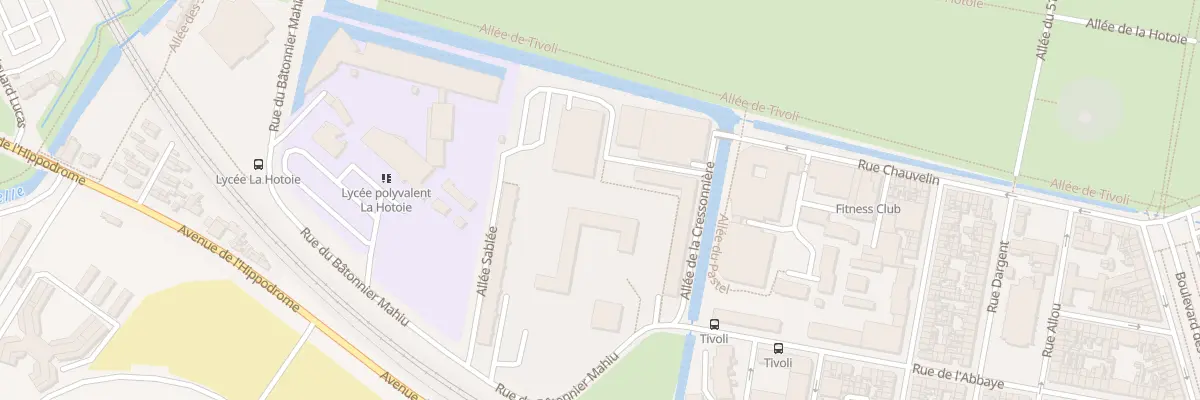 Plan du 7 Rue du Bâtonnier Mahiu à Amiens