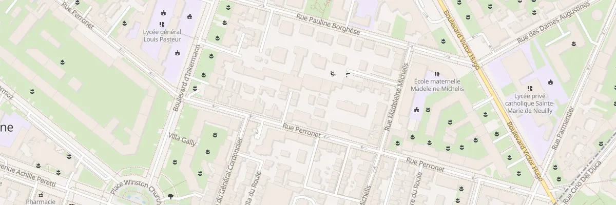 Plan du 46 Rue Perronet à Neuilly-sur-Seine