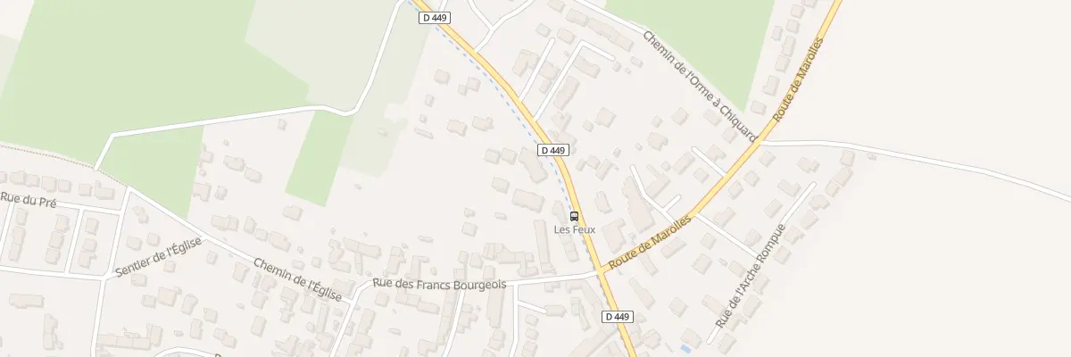 Plan du 13 Rte d’Arpajon à Cheptainville