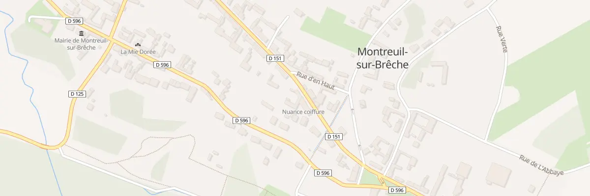 Plan du 189 Rue de Grandvilliers à Montreuil-sur-Brêche