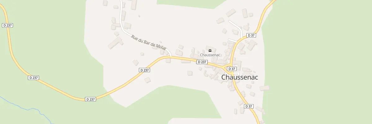 Plan du 5079 Le Bourg à Chaussenac