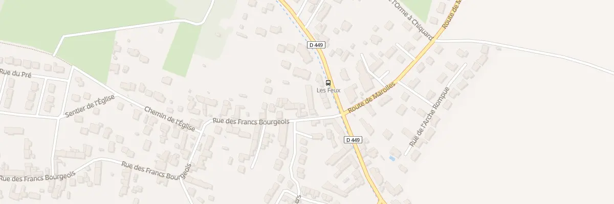 Plan du 4 Rue des Francs Bourgeois à Cheptainville