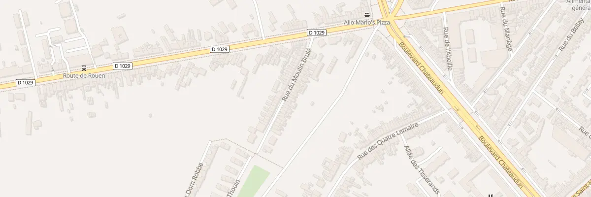 Plan du 27 Rue du Moulin Brûlé à Amiens